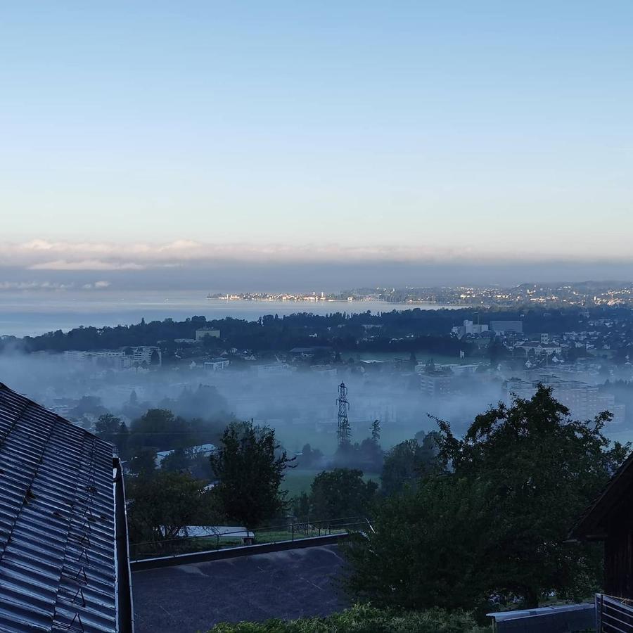 Bauernhaus Am Pfaenderhang Mit Seeblick Лохау-бай-Брегенц Экстерьер фото